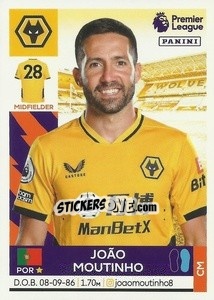 Sticker João Moutinho - Premier League Inglese 2021-2022 n. 623 - Panini