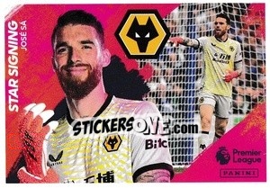 Sticker Jose Sa - Star Signing - Premier League Inglese 2021-2022 n. 634 - Panini