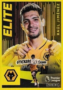 Figurina Raul Jiménez - Elite - Premier League Inglese 2021-2022 - Panini