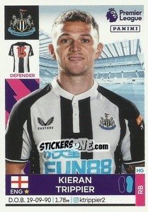 Sticker Kieran Trippier (Newcastle United) - Premier League Inglese 2021-2022 - Panini