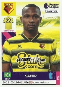 Sticker Samir (Watford) - Premier League Inglese 2021-2022 - Panini