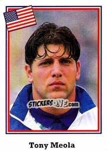 Sticker Tony Meola - World Cup USA 1994 n. 10 - Euroflash