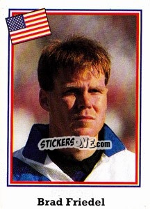 Cromo Brad Friedel - World Cup USA 1994 - Euroflash