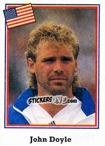 Sticker John Doyle - World Cup USA 1994 n. 16 - Euroflash