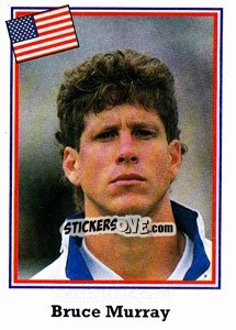 Figurina Bruce Murray - World Cup USA 1994 n. 18 - Euroflash