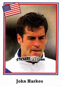 Sticker John Harkes - World Cup USA 1994 - Euroflash