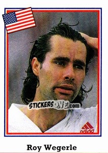 Sticker Roy Wegerle - World Cup USA 1994 - Euroflash