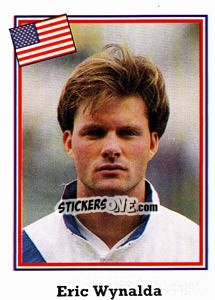 Sticker Eric Wynalda - World Cup USA 1994 - Euroflash