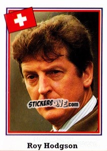Sticker Roy Hodgson - World Cup USA 1994 - Euroflash