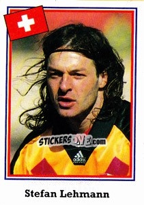 Sticker Stefan Lehmann - World Cup USA 1994 n. 28 - Euroflash