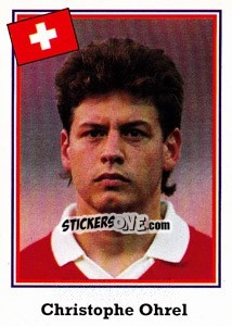 Sticker Christophe Ohrel - World Cup USA 1994 - Euroflash