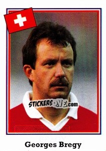 Figurina Georges Bregy - World Cup USA 1994 n. 37 - Euroflash