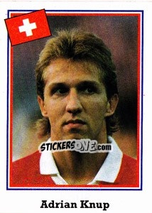 Sticker Adrian Knup - World Cup USA 1994 - Euroflash