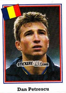 Sticker Dan Petrescu - World Cup USA 1994 n. 47 - Euroflash