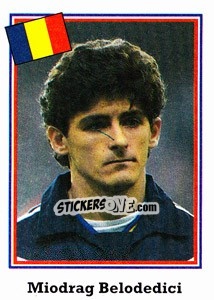 Sticker Miodrag Belodedici - World Cup USA 1994 n. 50 - Euroflash