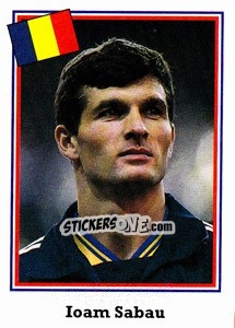 Sticker Ioam Sabau - World Cup USA 1994 n. 55 - Euroflash