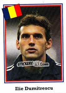 Sticker Ilie Dumitrescu - World Cup USA 1994 - Euroflash