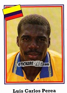 Sticker Luis Carlos Perea - World Cup USA 1994 n. 62 - Euroflash