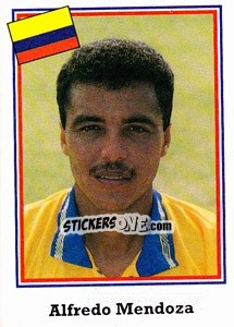 Cromo Alfredo Mendoza - World Cup USA 1994 n. 63 - Euroflash