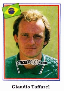 Sticker Claudio Taffarel - World Cup USA 1994 - Euroflash