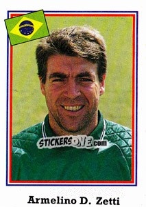 Sticker Armelino D. Zetti - World Cup USA 1994 n. 80 - Euroflash