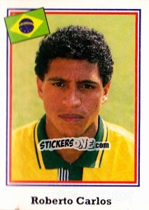 Sticker Roberto Carlos - World Cup USA 1994 n. 84 - Euroflash