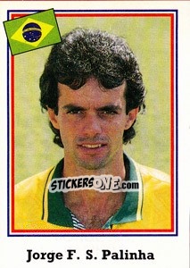 Sticker Jorge F. S. Palinha - World Cup USA 1994 n. 87 - Euroflash