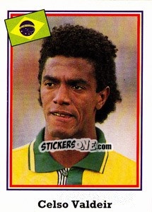 Sticker Celso Valdeir - World Cup USA 1994 n. 93 - Euroflash