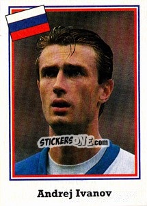 Sticker Andrei Ivanov - World Cup USA 1994 - Euroflash
