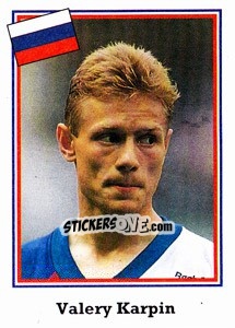 Sticker Valeri Karpin - World Cup USA 1994 - Euroflash