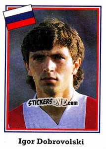 Sticker Igor Dobrovolski - World Cup USA 1994 n. 105 - Euroflash