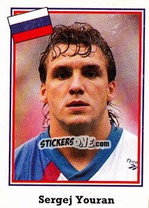 Cromo Sergei Yuran - World Cup USA 1994 - Euroflash