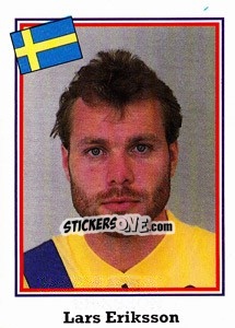 Cromo Lars Eriksson - World Cup USA 1994 - Euroflash