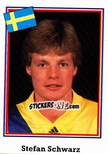 Sticker Stefan Schwarz - World Cup USA 1994 n. 122 - Euroflash