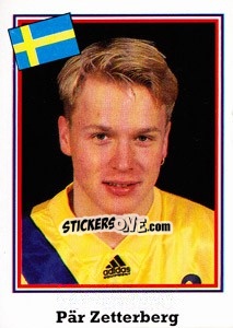 Cromo Par Zetterberg - World Cup USA 1994 n. 125 - Euroflash