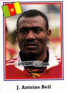 Sticker J. Antoine Bell - World Cup USA 1994 n. 130 - Euroflash