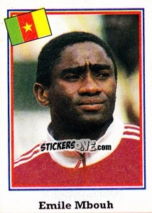 Sticker Emile Mbouh - World Cup USA 1994 n. 134 - Euroflash