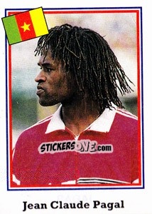 Sticker Hean Claude Pagal - World Cup USA 1994 - Euroflash