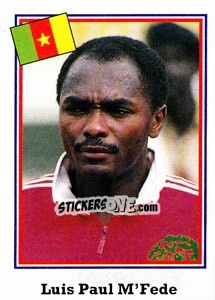 Sticker Luis Paul M'Fede - World Cup USA 1994 n. 139 - Euroflash