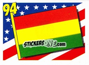 Sticker Bolivia - World Cup USA 1994 - Euroflash