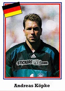 Sticker Andreas Kopke - World Cup USA 1994 n. 151 - Euroflash