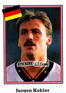 Cromo Jurgen Kohler - World Cup USA 1994 n. 152 - Euroflash