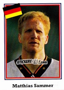 Sticker Matthias Sammer - World Cup USA 1994 n. 160 - Euroflash
