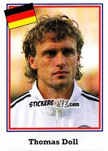Sticker Thomas Doll - World Cup USA 1994 n. 161 - Euroflash