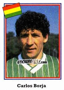 Sticker Carlos Borja - World Cup USA 1994 n. 175 - Euroflash