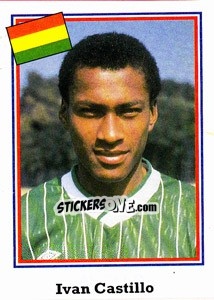 Sticker Ivan Castillo - World Cup USA 1994 n. 177 - Euroflash