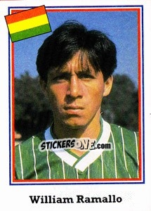 Sticker William Ramallo - World Cup USA 1994 n. 182 - Euroflash