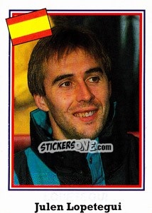 Sticker Julen Lopetegui - World Cup USA 1994 n. 185 - Euroflash