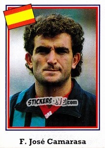 Sticker F. Jose Camarasa - World Cup USA 1994 n. 187 - Euroflash
