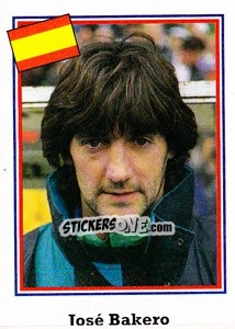 Sticker Jose Bakero - World Cup USA 1994 n. 192 - Euroflash